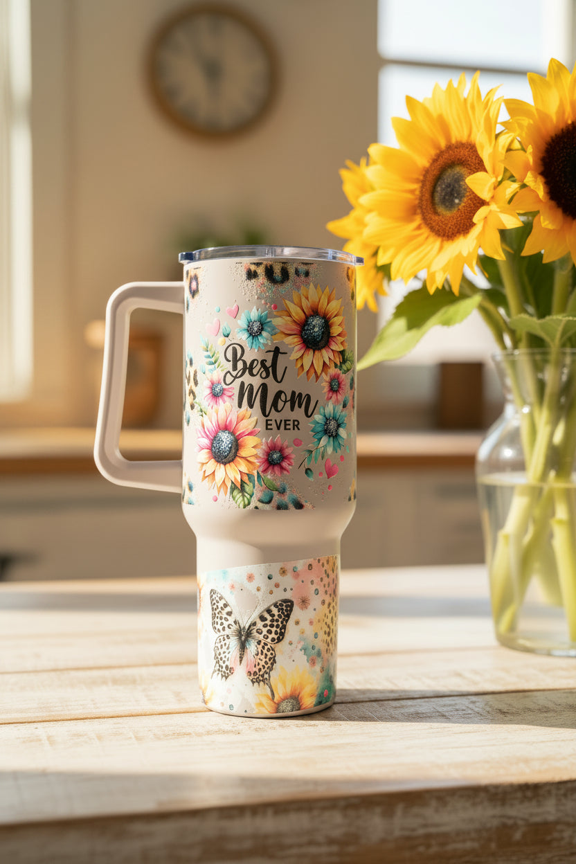 40 Oz Thermo Tumbler Best Mom